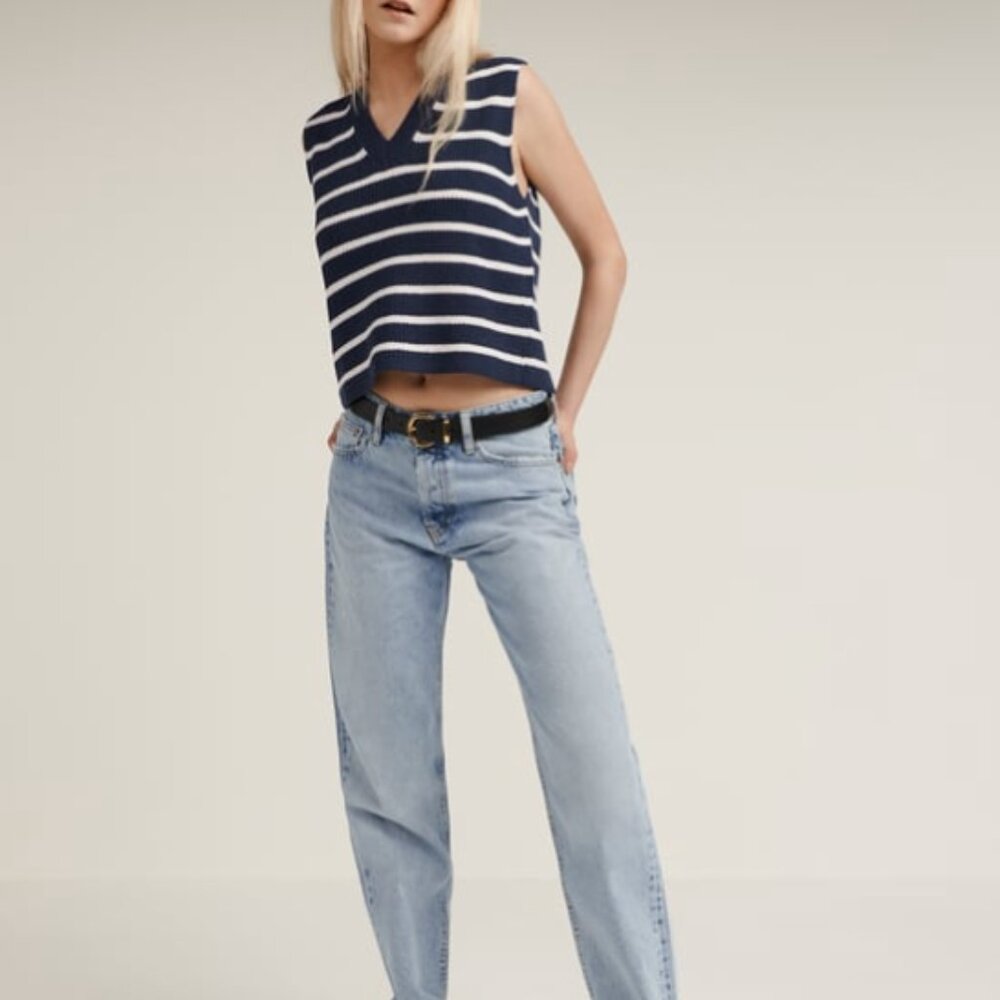 Zara sleeveless wool sweater